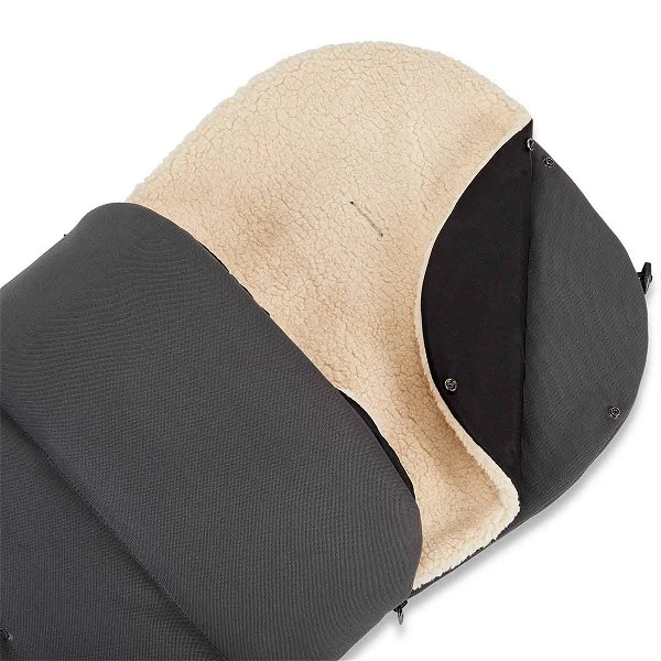 Moon Premium Fußsack Anthrazit Mit Wärmendem Kunstfelleinsatz 2 Moon Premium Fußsack Anthrazit Mit Wärmendem Kunstfelleinsatz – Bild 2