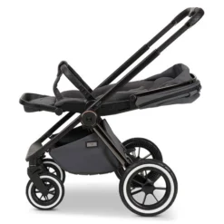 Moon Gio Plus Kombi-Kinderwagen Anthrazit/black Chrome 26 Moon Gio Plus Kombi-Kinderwagen Anthrazit/black Chrome -Kinder Komfort k24 gioplus 64940610 sportsitzoffenflach anthrazit 644 7 left