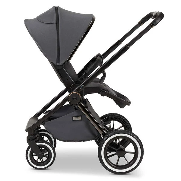 Moon Gio Plus Kombi-Kinderwagen Anthrazit/black Chrome 13 Moon Gio Plus Kombi-Kinderwagen Anthrazit/black Chrome – Bild 13