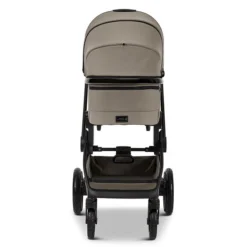Moon Gio Plus Kombi-Kinderwagen Mud/black Chrome Zubehör Bundle -Kinder Komfort k24 gioplus 64940610 wanne mud 622 1 front 1