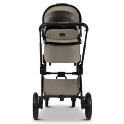 Moon Gio Plus Kombi-Kinderwagen Mud/black Chrome Zubehör Bundle -Kinder Komfort k24 gioplus 64940610 wanne mud 622 5 back 1