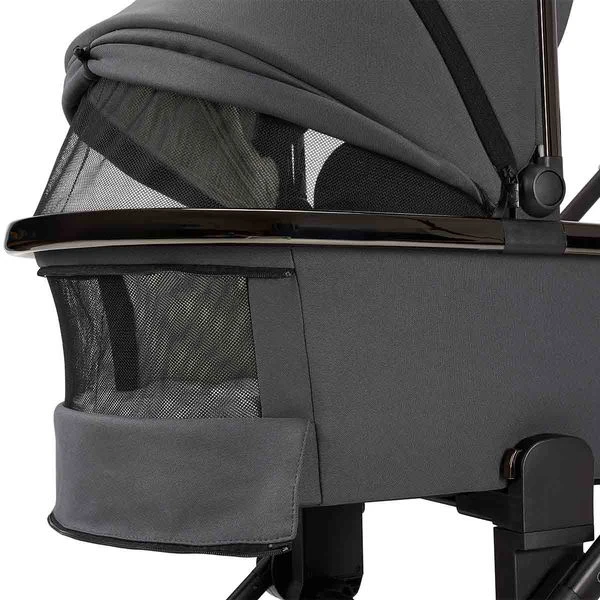 Moon Gio Plus Kombi-Kinderwagen Anthrazit/black Chrome 1 Moon Gio Plus Kombi-Kinderwagen Anthrazit/black Chrome