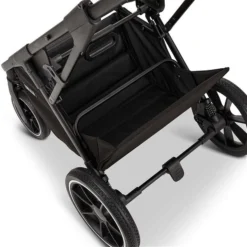 Moon Piú Kombi-Kinderwagen Black/black Matt Zubehör Bundle -Kinder Komfort k24 piu 64960630 korb black 633 1
