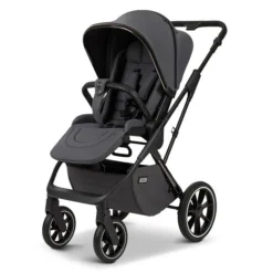 Moon Piú Kombi-Kinderwagen Anthrazit/black Chrome Zubehör Bundle -Kinder Komfort k24 piu 64960630 sportsitz anthrazit 644 8 frontleft 1