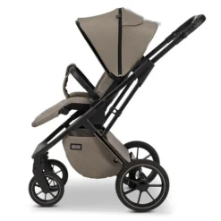 Moon Piú Kombi-Kinderwagen Mud/black Chrome Zubehör Bundle -Kinder Komfort k24 piu 64960630 sportsitz mud 622 7 left 1