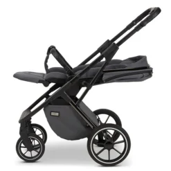 Moon Piú Kombi-Kinderwagen Anthrazit/black Chrome Zubehör Bundle -Kinder Komfort k24 piu 64960630 sportsitzflach anthrazit 644 7 left 1