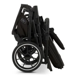 Moon Piú Kombi-Kinderwagen Black/black Matt Zubehör Bundle -Kinder Komfort k24 piu 64960630 sportsitzfolded black 633 7 left 1