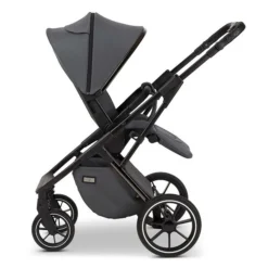 Moon Piú Kombi-Kinderwagen Anthrazit/black Chrome Zubehör Bundle -Kinder Komfort k24 piu 64960630 sportsitzrevers anthrazit 644 7 left 1