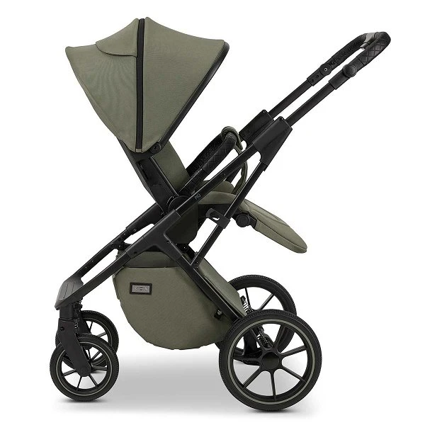 Moon Piú Kombi-Kinderwagen Moss Green/black Matt Zubehör Bundle 8 Moon Piú Kombi-Kinderwagen Moss Green/black Matt Zubehör Bundle – Bild 8