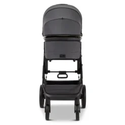 Moon Piú Kombi-Kinderwagen Anthrazit/black Chrome Zubehör Bundle -Kinder Komfort k24 piu 64960630 wanne anthrazit 644 1 front 1