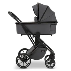 Moon Piú Kombi-Kinderwagen Anthrazit/black Chrome Zubehör Bundle -Kinder Komfort k24 piu 64960630 wanne anthrazit 644 3 right 1