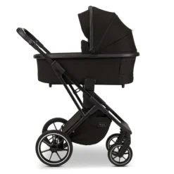Moon Piú Kombi-Kinderwagen Black/black Matt Zubehör Bundle -Kinder Komfort k24 piu 64960630 wanne black 633 3 right 1