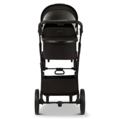 Moon Piú Kombi-Kinderwagen Black/black Matt Zubehör Bundle -Kinder Komfort k24 piu 64960630 wanne black 633 5 back 1
