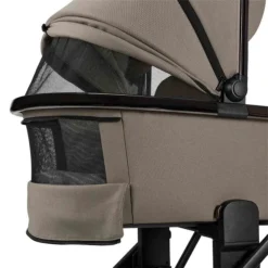 Moon Piú Kombi-Kinderwagen Mud/black Chrome Zubehör Bundle -Kinder Komfort k24 piu 64960630 wannenfensteroffen mud 622 1