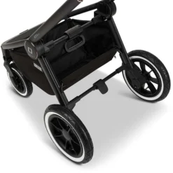 Moon Resea Plus Kinderwagen Black/black Matt -Kinder Komfort k24 reseaplus 64940530 korb black 633