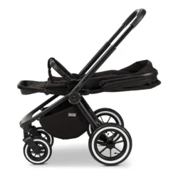 Moon Resea Plus Kinderwagen Black/black Matt -Kinder Komfort k24 reseaplus 64940530 sportsitzflach black 633 7 left