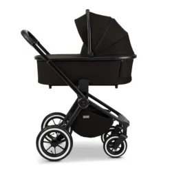 Moon Resea Plus Kinderwagen Black/black Matt -Kinder Komfort k24 reseaplus 64940530 wanne black 633 3 right