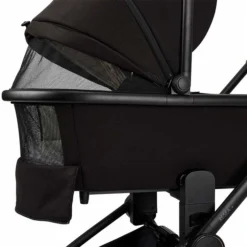 Moon Resea Plus Kinderwagen Black/black Matt -Kinder Komfort k24 reseaplus 64940530 wannenfensteroffen black 633