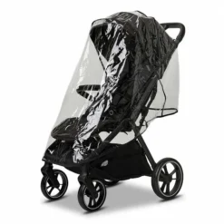 Moon Zac Buggy Black Melange -Kinder Komfort k24 zac 62940500 sportsitzregenschutz blackmelange 800 8 frontleft