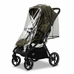 Moon Zac Buggy Moss Green Melange -Kinder Komfort k24 zac 62940500 sportsitzregenschutz mossgreenmelange 802 8 frontleft