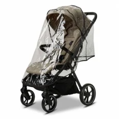 Moon Zac Buggy Mud Melange -Kinder Komfort k24 zac 62940500 sportsitzregenschutz mudmelange 801 8 frontleft