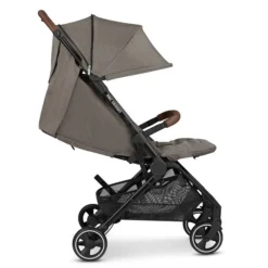 ABC Design Ping Two Reisebuggy - Pure Nature - Kollektion 2023 -Kinder Komfort kinderwagen buggy stroller ping two nature 04 liegeposition 04