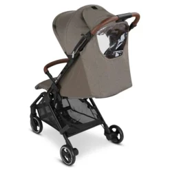 ABC Design Ping Two Reisebuggy - Pure Nature - Kollektion 2023 -Kinder Komfort kinderwagen buggy stroller ping two nature 06 sichtfenster 06