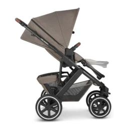 ABC Design Salsa 4 Air Kombikinderwagen Nature Pure - Kollektion 2023 -Kinder Komfort kinderwagen stroller salsa 4 air nature 23 24 fussstuetze 23 24