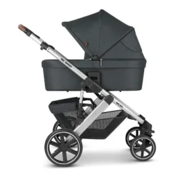 ABC Design Salsa 4 Kinderwagen Bundle Storm Mit Cybex Aton 5 Und Adapter -Kinder Komfort kinderwagen stroller salsa 4 storm 05 uv schutz 50 05