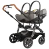 Hartan Autositzadapter Für Two Select Maxi Cosi, Römer, BeSafe, Cybex, Kiddy