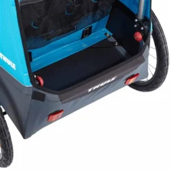 Thule Coaster XT Kinderanhänger Blue Umbaubar Zum Fahrradanhänger Und Kinderwagen -Kinder Komfort large thule coaster xt blue feature 04 10101803