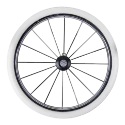 HESBA Condor Coupe Kinderwagen Außen 682 Innen 230 Teilleder Räder Weiß 30 Cm, Ledergriff Greige -Kinder Komfort metallspeichenrad eva 300 1 1 1 1 1