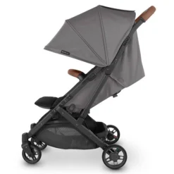 UPPAbaby Minu V2 Buggy Greyson Charcoal Melange -Kinder Komfort minu22 gry side shallowrecline sunshade 3779x4670 f3d718e