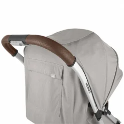 UPPAbaby Minu V2 Buggy Stella Grey Brushed -Kinder Komfort minu22 stl leatherdetail 6496x4872 409e57a