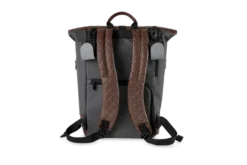 Moon Premium Rolltop Rucksack Anthrazit Mit Wickelauflage, Geldtasche & Befestigungssystem -Kinder Komfort moon k23 backpack anthra 0218