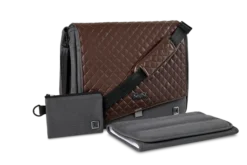 Moon Premium Wickeltasche Anthrazit Mit Wickelauflage, Geldtasche & Befestigungssystem