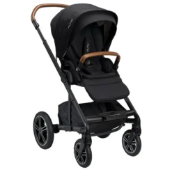 Nuna MIXX Next Kinderwagen Caviar Inkl. Fußsack, Regenverdeck, Adapter