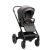 Nuna MIXX Next Kinderwagen Granite Inkl. Fußsack, Regenverdeck, Adapter