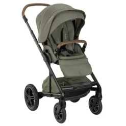Nuna MIXX Next Kinderwagen Pine Inkl. Fußsack, Regenverdeck, Adapter