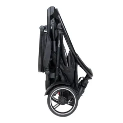 Phil&teds Dot Buggy Inklusive Sitzauflage Charcoal -Kinder Komfort phil teds dot buggy charcoal folded side view 2