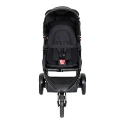 Phil&teds Dot Buggy Inklusive Sitzauflage Black -Kinder Komfort phil teds dot buggy in black colour front view 1