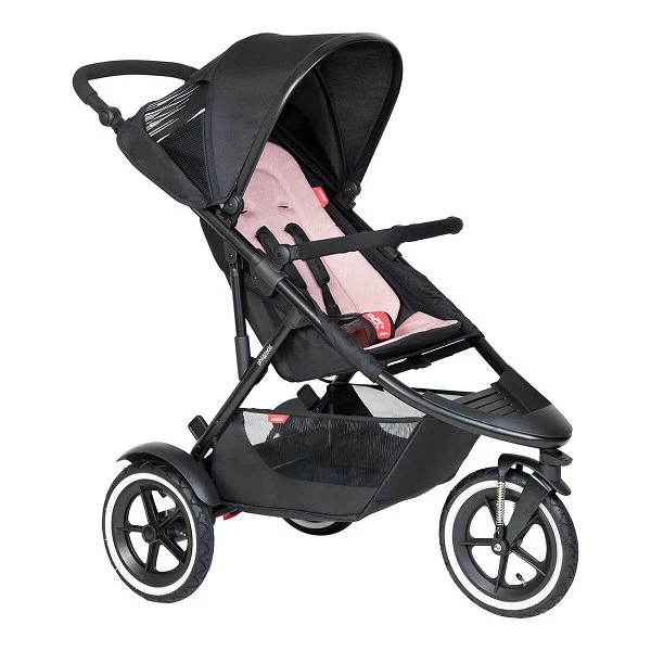 Phil&teds Sport Buggy Inklusive Sitzauflage Blush 1 Phil&teds Sport Buggy Inklusive Sitzauflage Blush