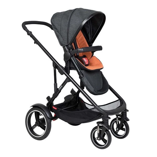 Phil & Teds Voyager Buggy & Sitzauflage Rust 1 Phil & Teds Voyager Buggy & Sitzauflage Rust