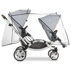 ABC Design Regenschutz Für ABC Design Zoom Klar Durchsichtig -Kinder Komfort regenschutz raincover zoom transparent 01 geschwisterwagen byggqjcisxvlavo0