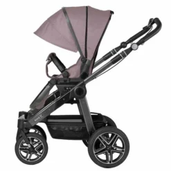 Hartan Rock It GTR Kinderwagen Lovely Teddy (904) Mit Handbremse -Kinder Komfort rock it 1200 178 904 gtr spowa ansicht seite mit ausgeklappter sonnenblende
