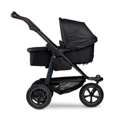 Tfk Mono 2 Kombi Kinderwagen Schwarz Luftrad-Set Bundle Mit Cupholder -Kinder Komfort rs1734 t m2 ka 310 1 lpr 2 1