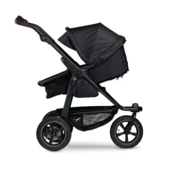 Tfk Mono 2 Kombi Kinderwagen Schwarz Luftrad-Set Bundle Mit Cupholder -Kinder Komfort rs1735 t m2 ka 310 2 lpr 2 1