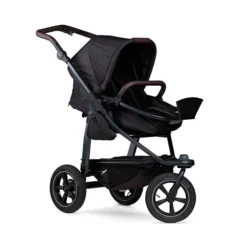 Tfk Mono 2 Kombi Kinderwagen Schwarz Luftrad-Set Bundle Mit Cupholder -Kinder Komfort rs1742 t m2 ka 310 9 lpr 2 1