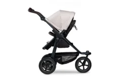 Tfk Mono 2 Kinderwagen Bundle Sand Luftrad | CYBEX Cloud T I-Size + Base + Adapter -Kinder Komfort rs1781 t m2 ka 360 3 lpr