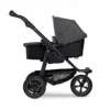 Tfk Mono 2 Kombi Kinderwagen Premium Anthrazit Mit Luftrad-Set